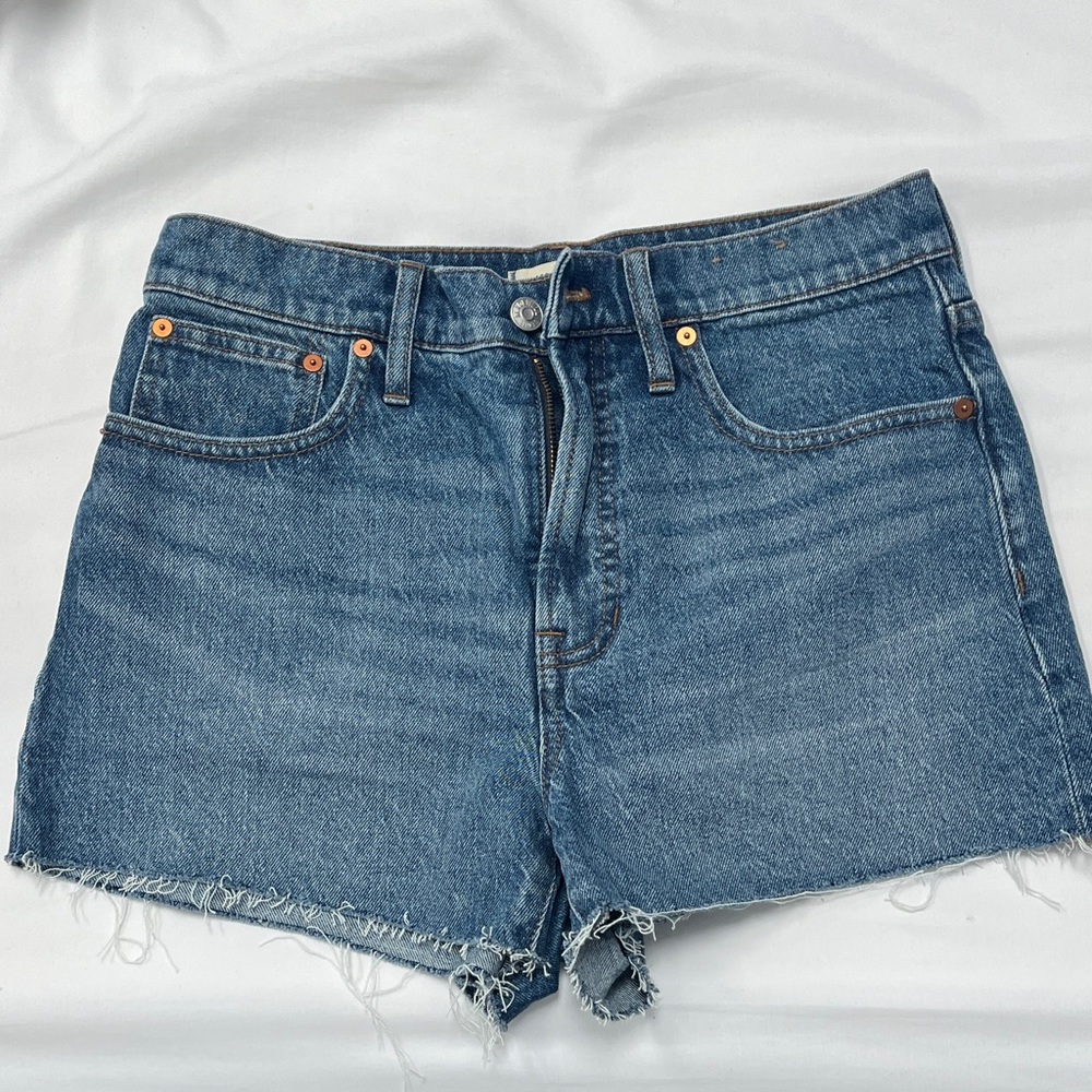 Madewell Blue Jean Shorts